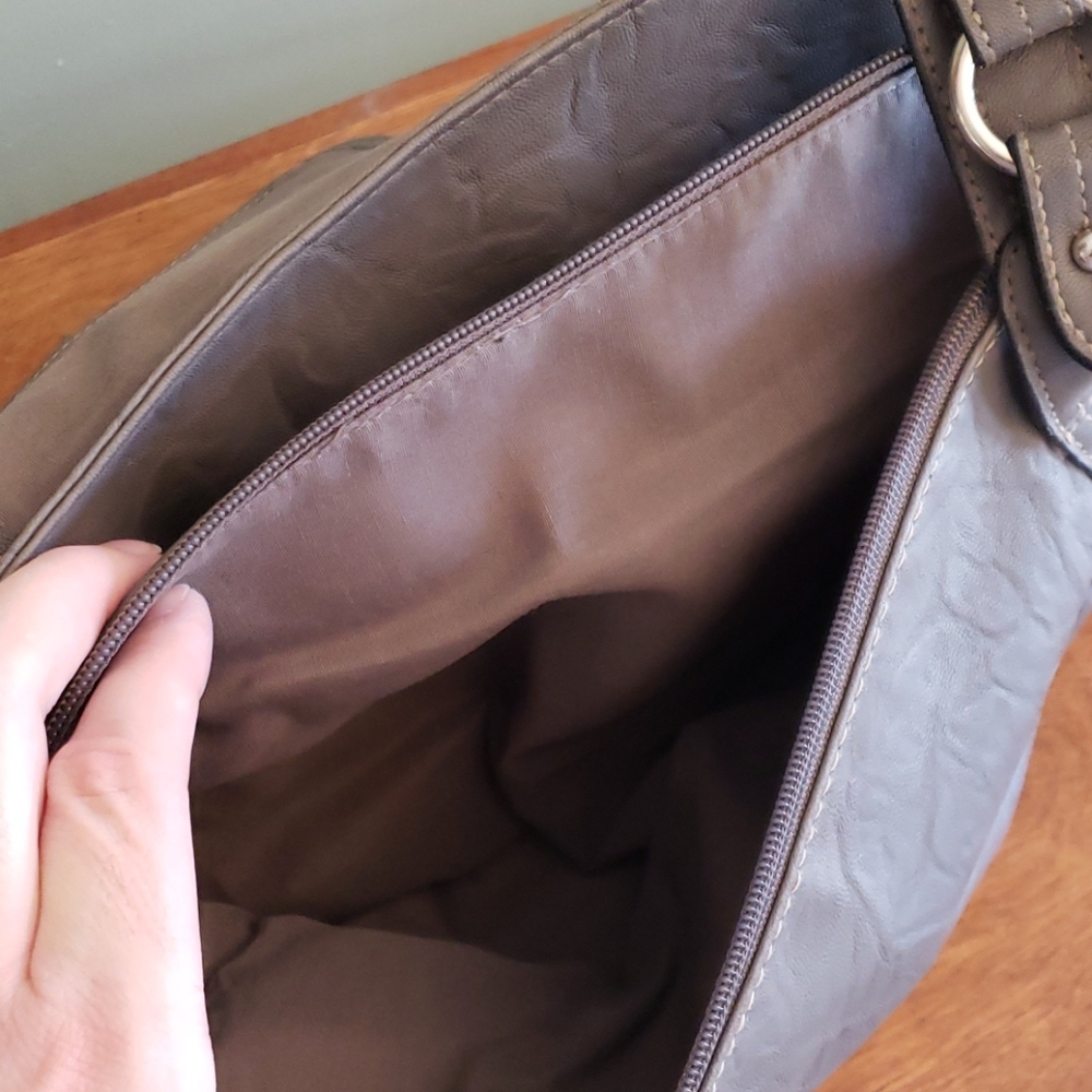 Gray Rosetti Purse - image 3